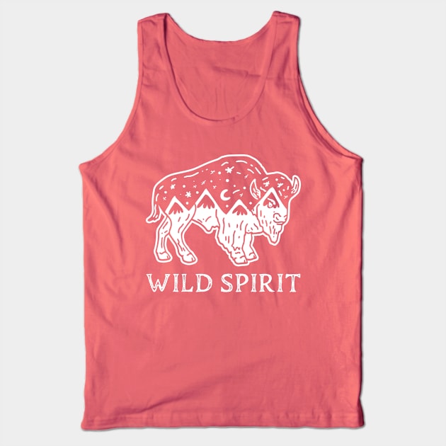 Wild Spirit Shirt | Graphic Tees | Hiking Shirt | Adventure Unisex Shirt | Boho Shirt | Adventure Tshirt Tank Top by Wintrly